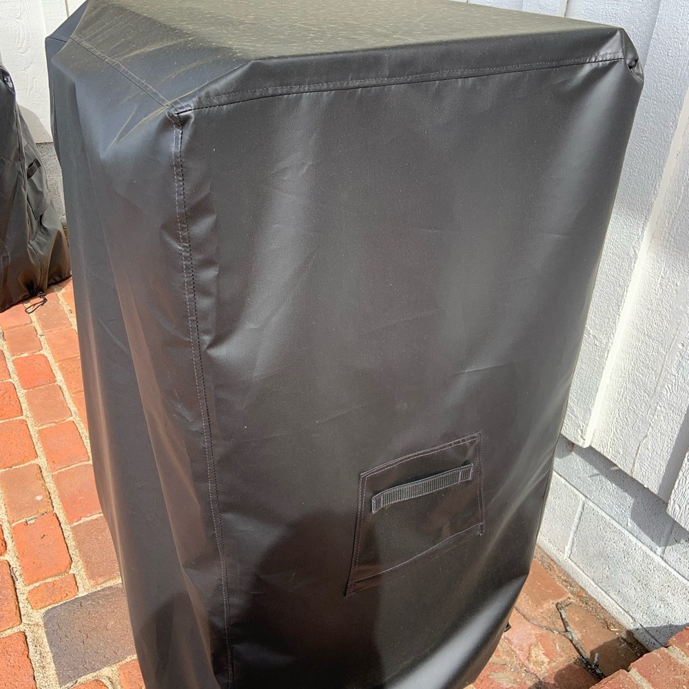 Black Heavy Duty Outdoor Oven BBQ or Grill Cover